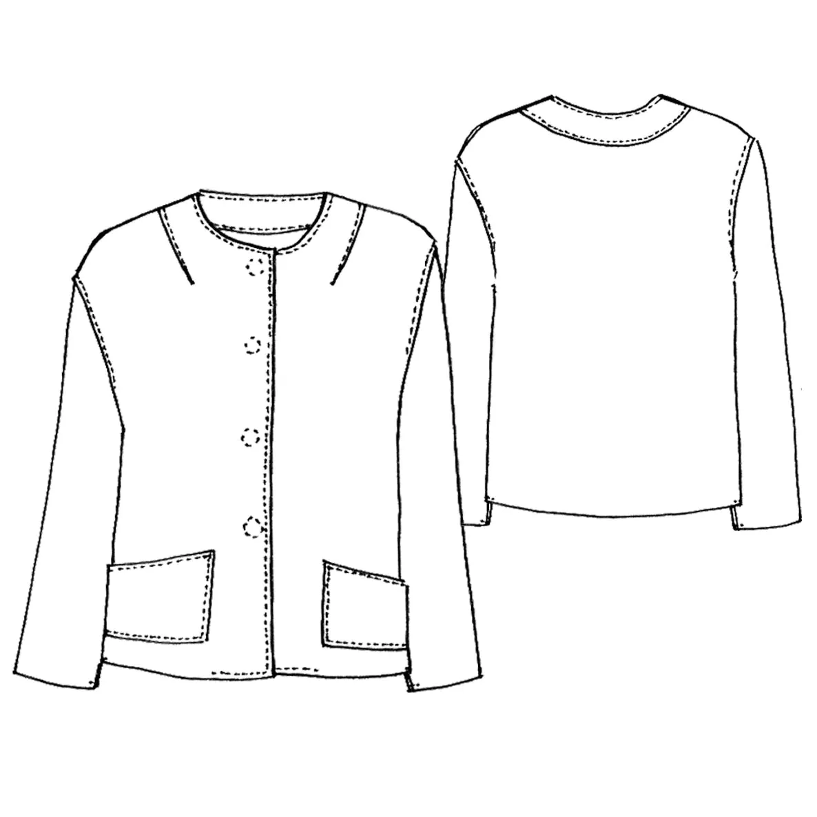 32429 Lyon Jacket Pattern (6-16)