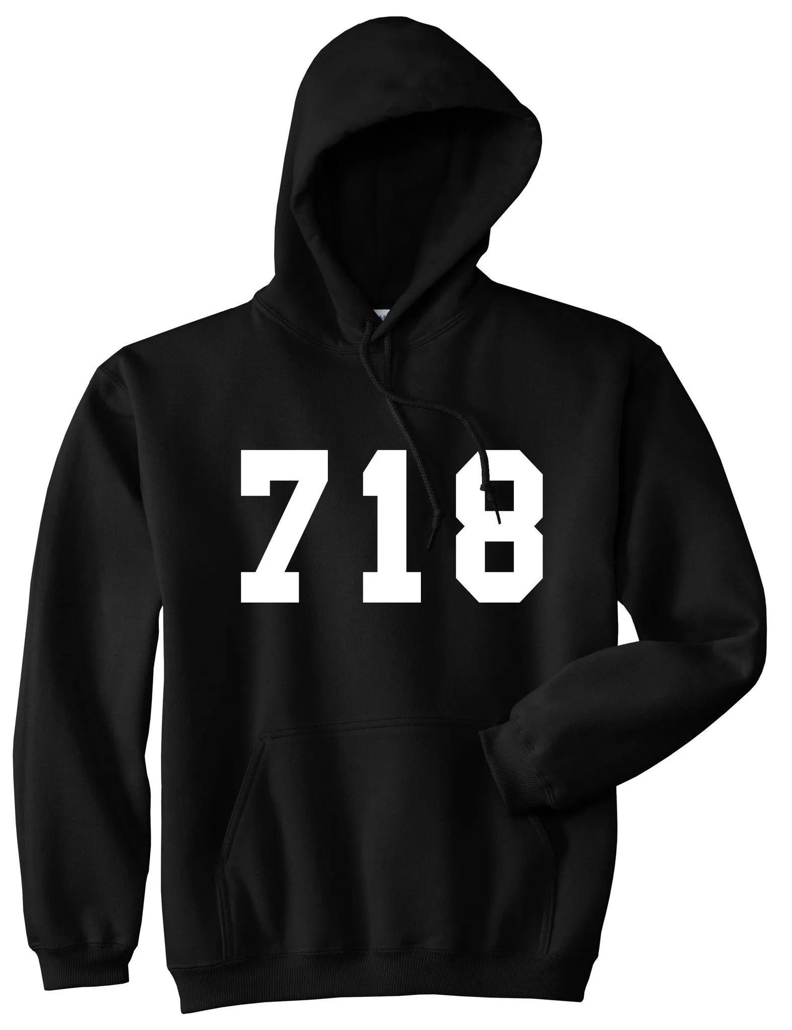 718 New York Area Code Boys Kids Pullover Hoodie Hoody