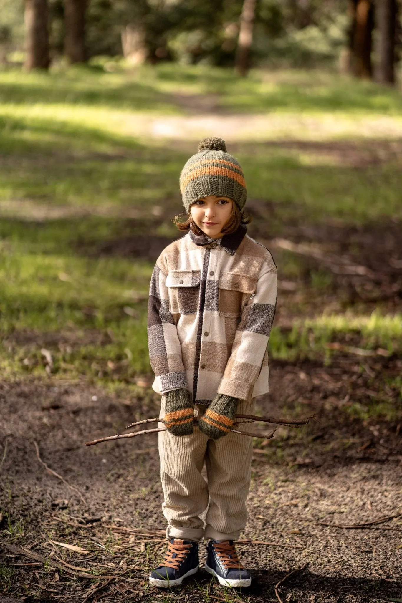 80's Beanie Khaki