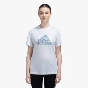 adidas Womens Myst Fill Short Sleeve Tee White