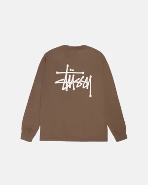 BASIC STÜSSY LS TEE PIGMENT DYED