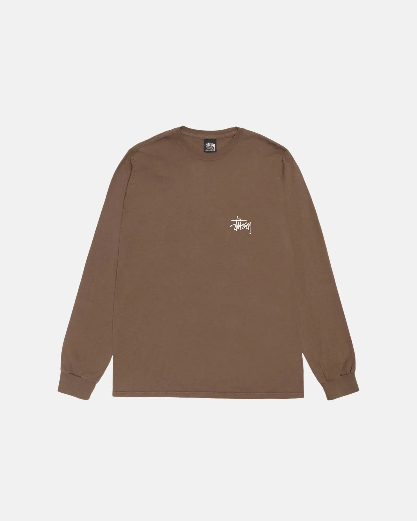 BASIC STÜSSY LS TEE PIGMENT DYED