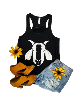 Black Goat Graphic Tank