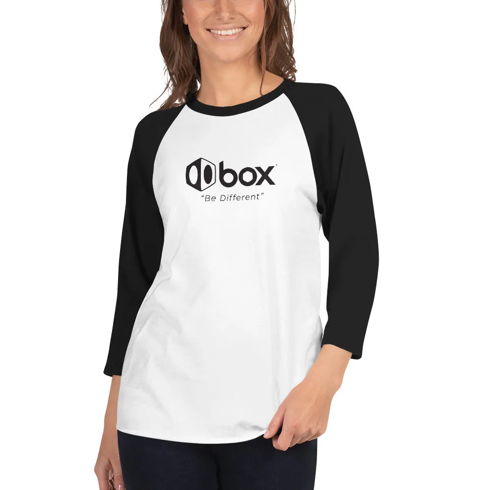 Box One 3/4 Sleeve Raglan Shirt