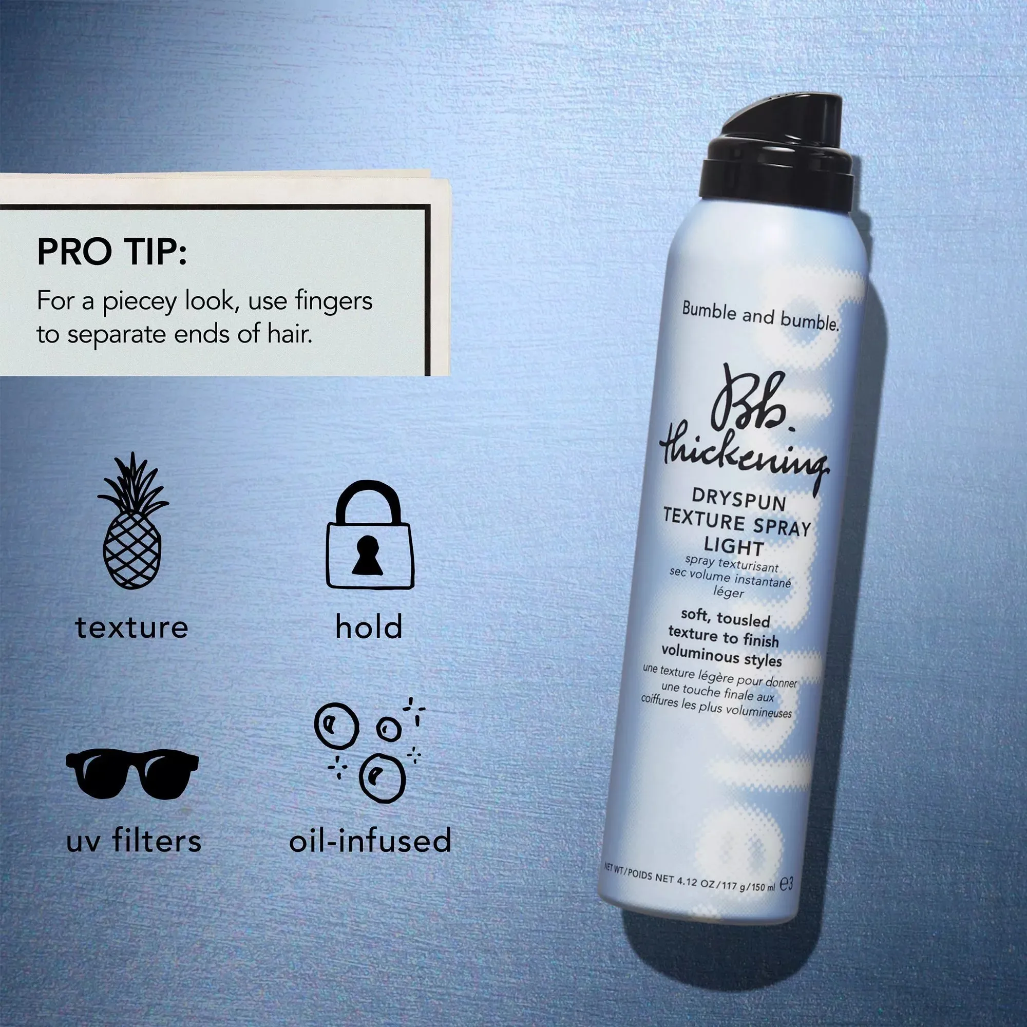 Bumble and bumble Thickening Dryspun Texture Spray Light