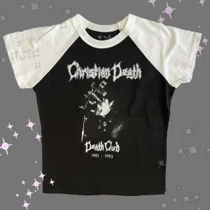 Christian Death Baseball Tee