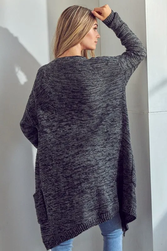 Chunky Knit Sweater Cardigan *Online Only*