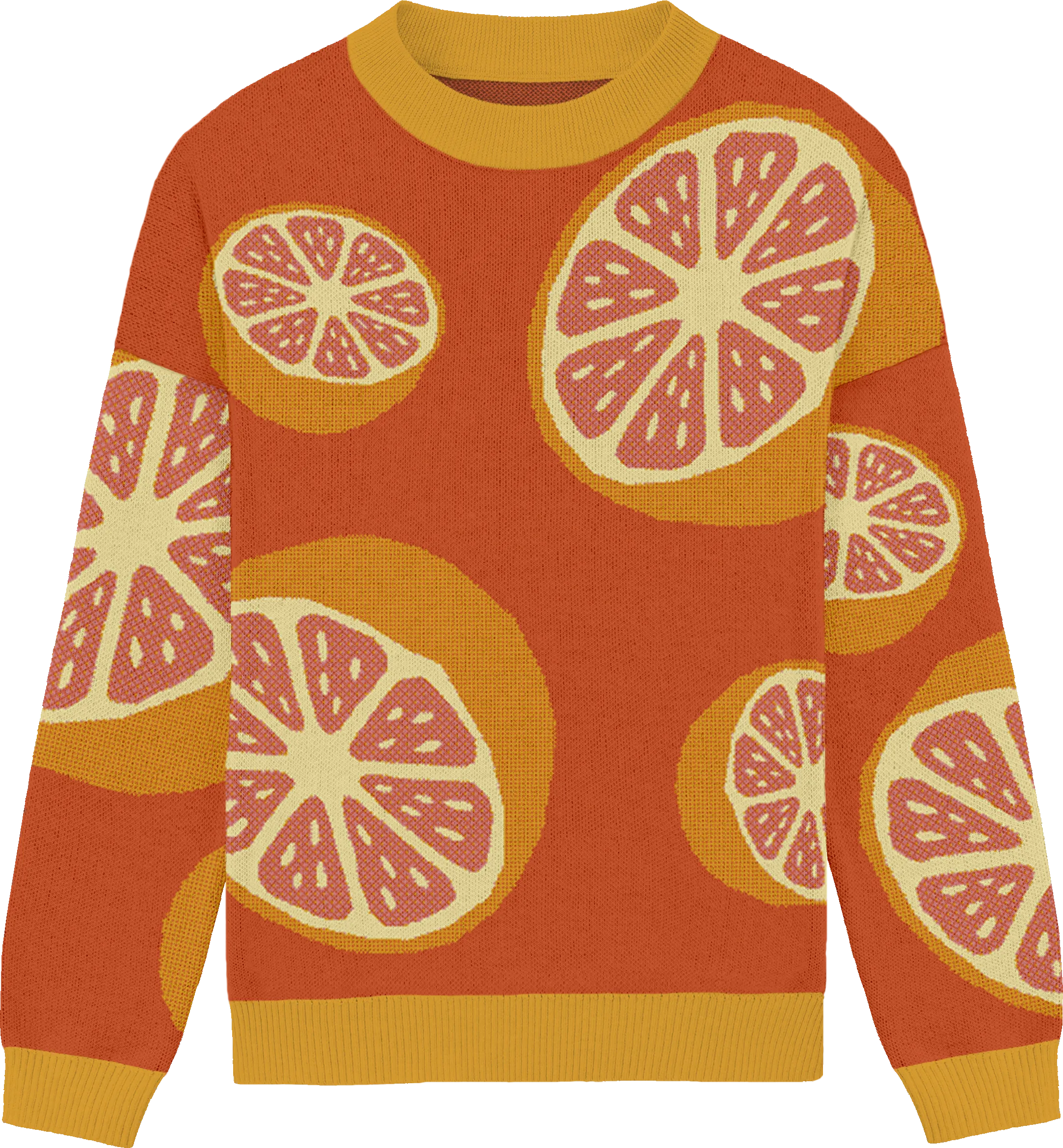 Citrus Knit Crewneck