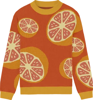 Citrus Knit Crewneck