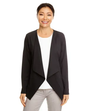 Devon & Jones Ladies' Perfect Fit™ Draped Open Blazer