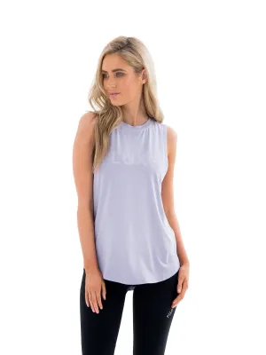 HARKNESS LUXE MUSCLE TEE - LAVENDER