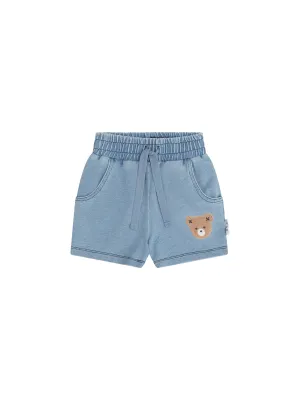 HUXBEAR KNIT DENIM SHORT