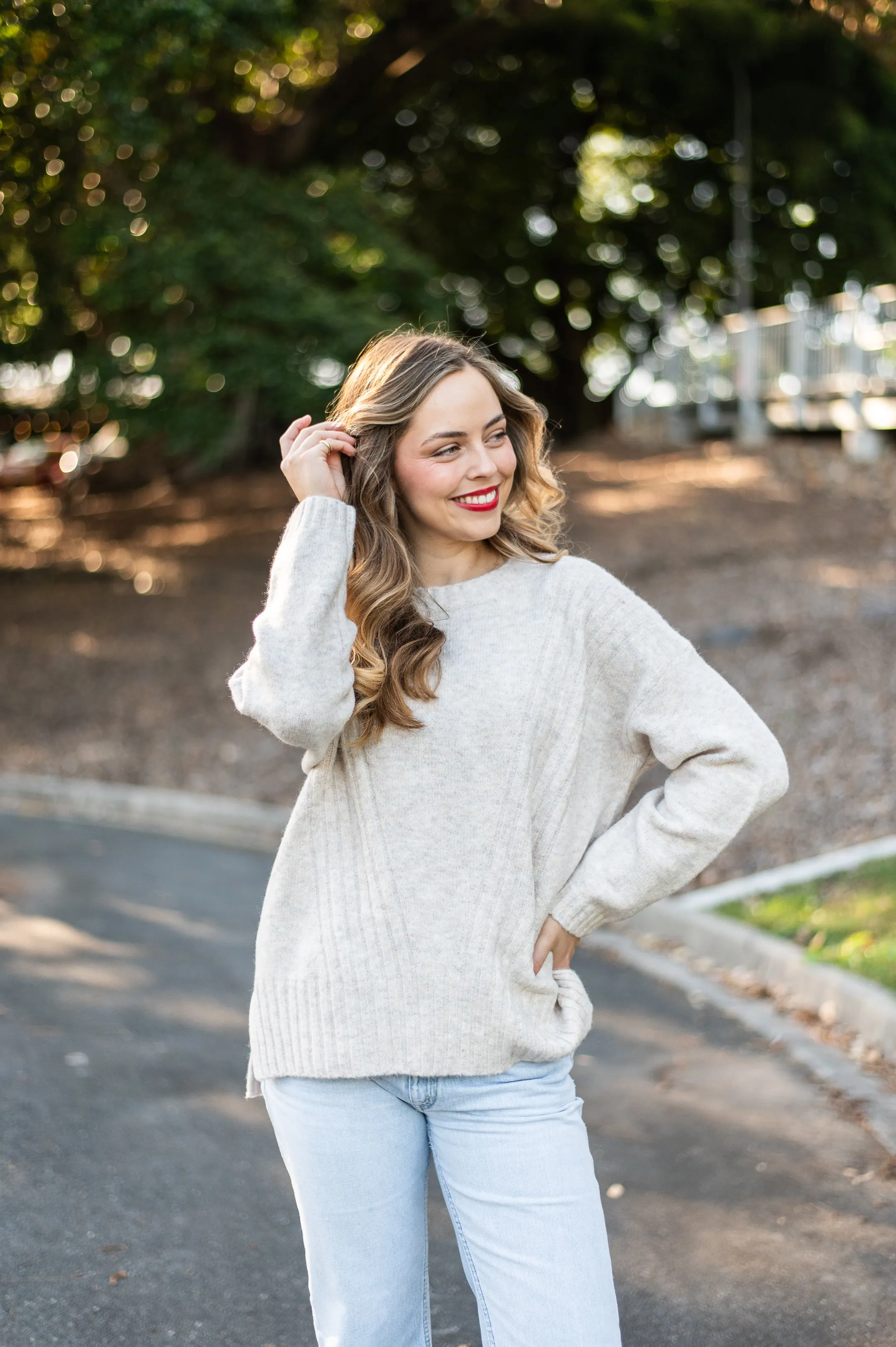 Kira Jumper  |  Beige