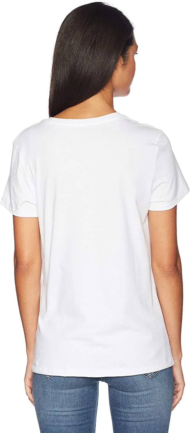 Levi's Women's Perfect Graphic Sportswear Logo White T-Shirt