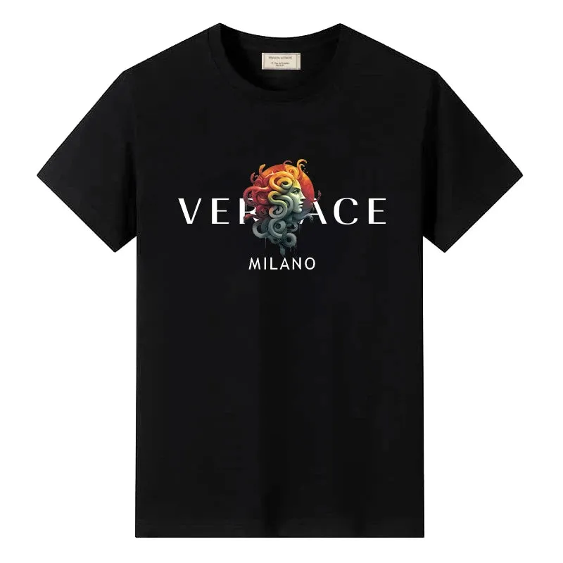 Men Luxury T Shirts High Quality Cotton Casual T Shirt for Male Designer Best Short Sleeved Vintage Trendy Tees New Cloth XS-3XL