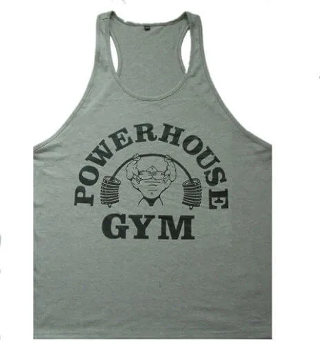 Muscle Stringer Tank Top: Powerhouse Gym Multiple Colors