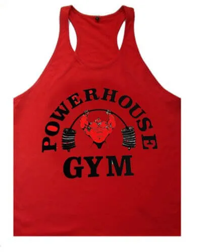 Muscle Stringer Tank Top: Powerhouse Gym Multiple Colors