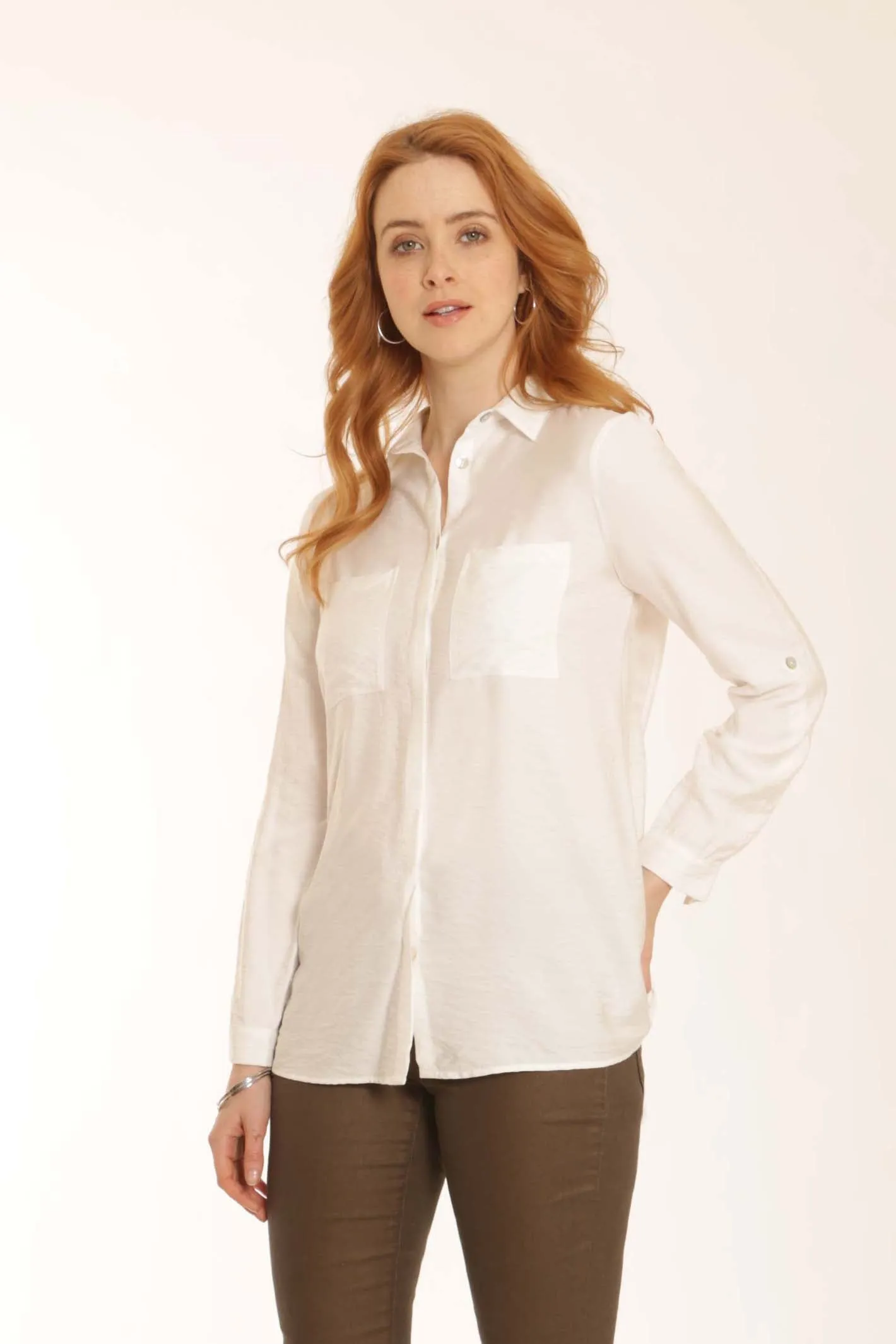 Pomodoro Clothing Two Pocket Shirt 52250