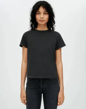 RE/DONE - Classic Tee in Washed Black