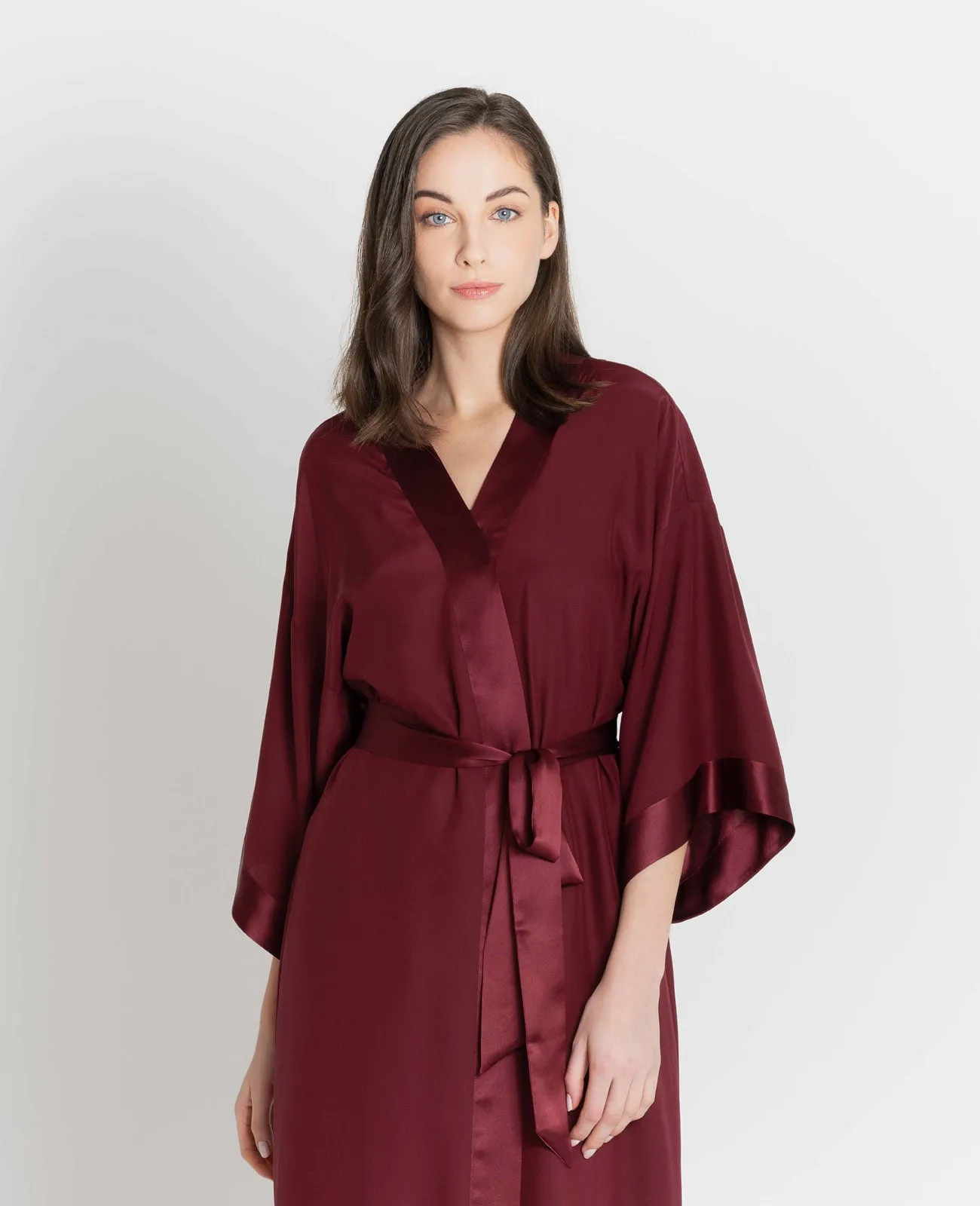 Silk Pyjamas Robe