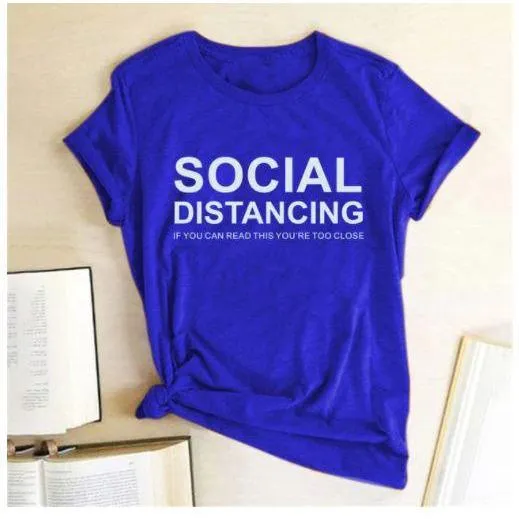 Social Distancing  Women T Shirts