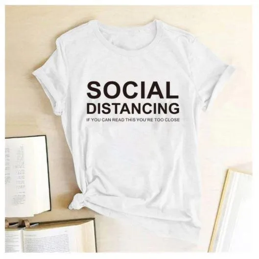 Social Distancing  Women T Shirts