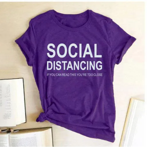 Social Distancing  Women T Shirts