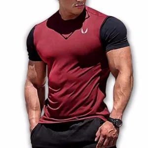 Stylish Raglan Workout Slim Fit Tees